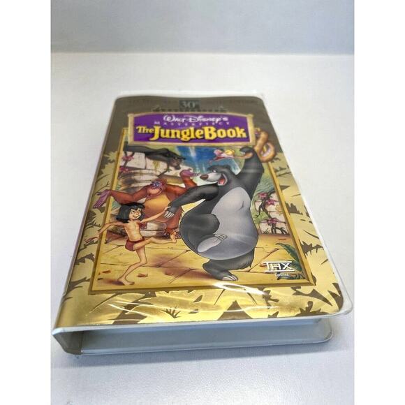 The Jungle Book (VHS, 1997, 30th Ann Lim Ed) Jungle Book 2 Balloo Plush NWT - Picture 2 of 5